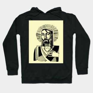 Jesus Christ illustration Hoodie